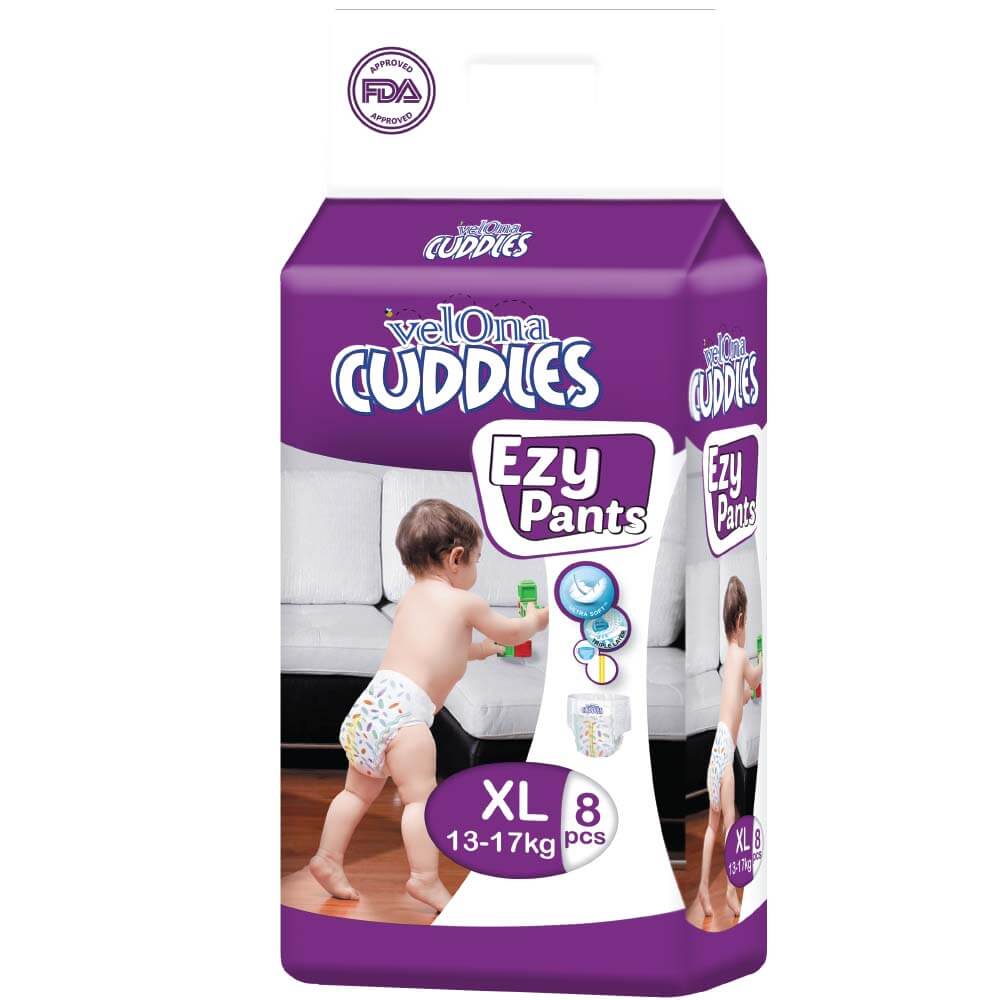 Velona Cuddles Ezy Pants Size XL - 8 Pcs