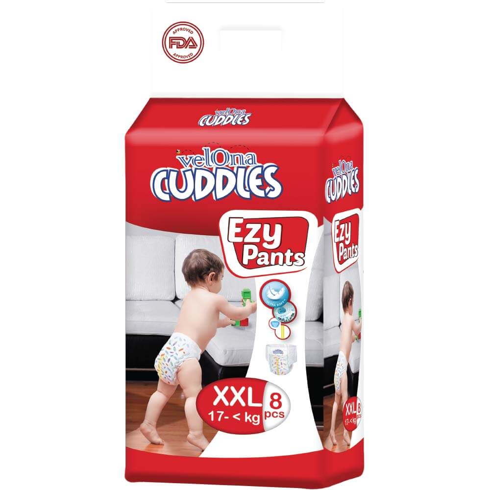 Velona Cuddles Ezy Pants Size XXL - 8 Pcs